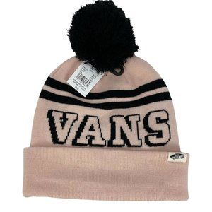 NWTans Off The Wall Pep Rally Beanie Pom Cuff Pink